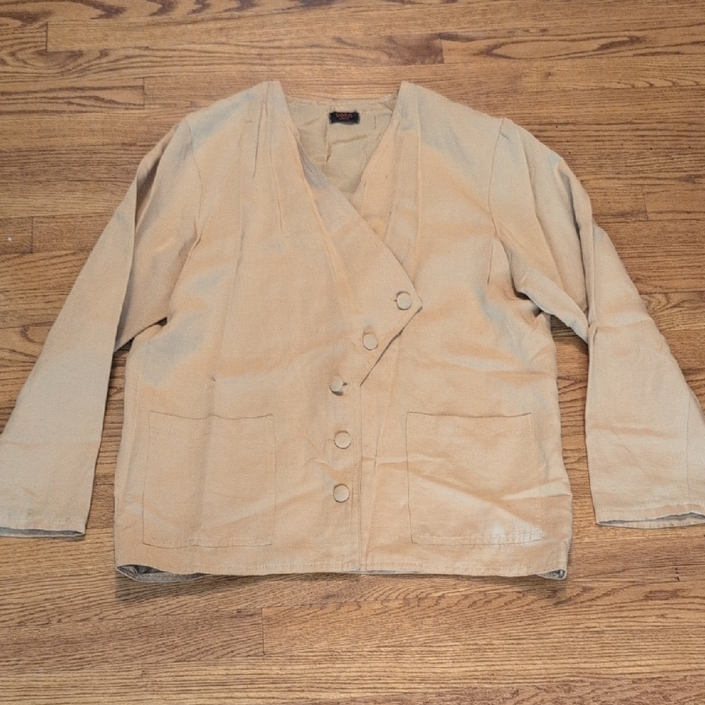 Yoko Collection - Made In Germany Women's Linen Blend Jacket
